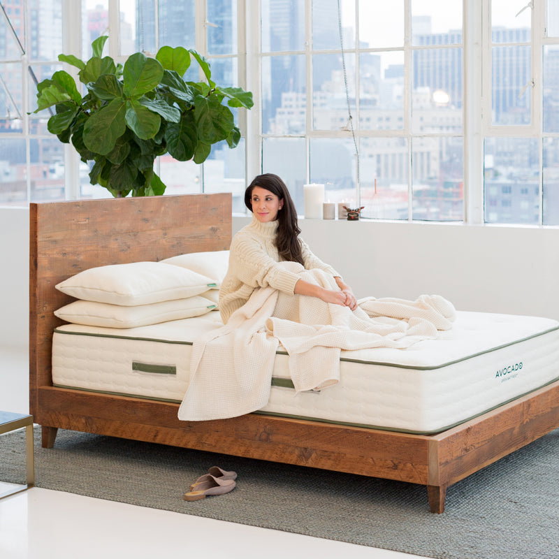 Avocado Metal Bed Frame