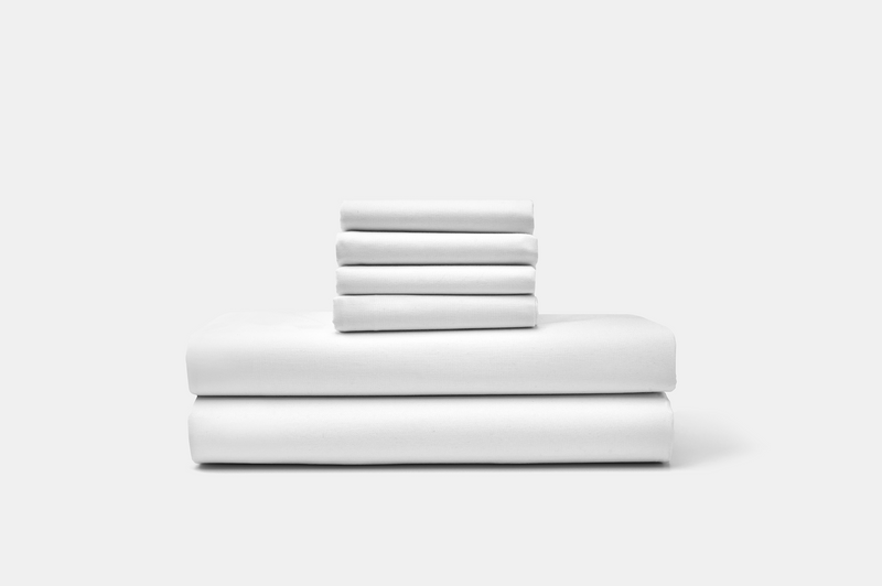 American Blossom Linens Cotton Percale Sheet Set