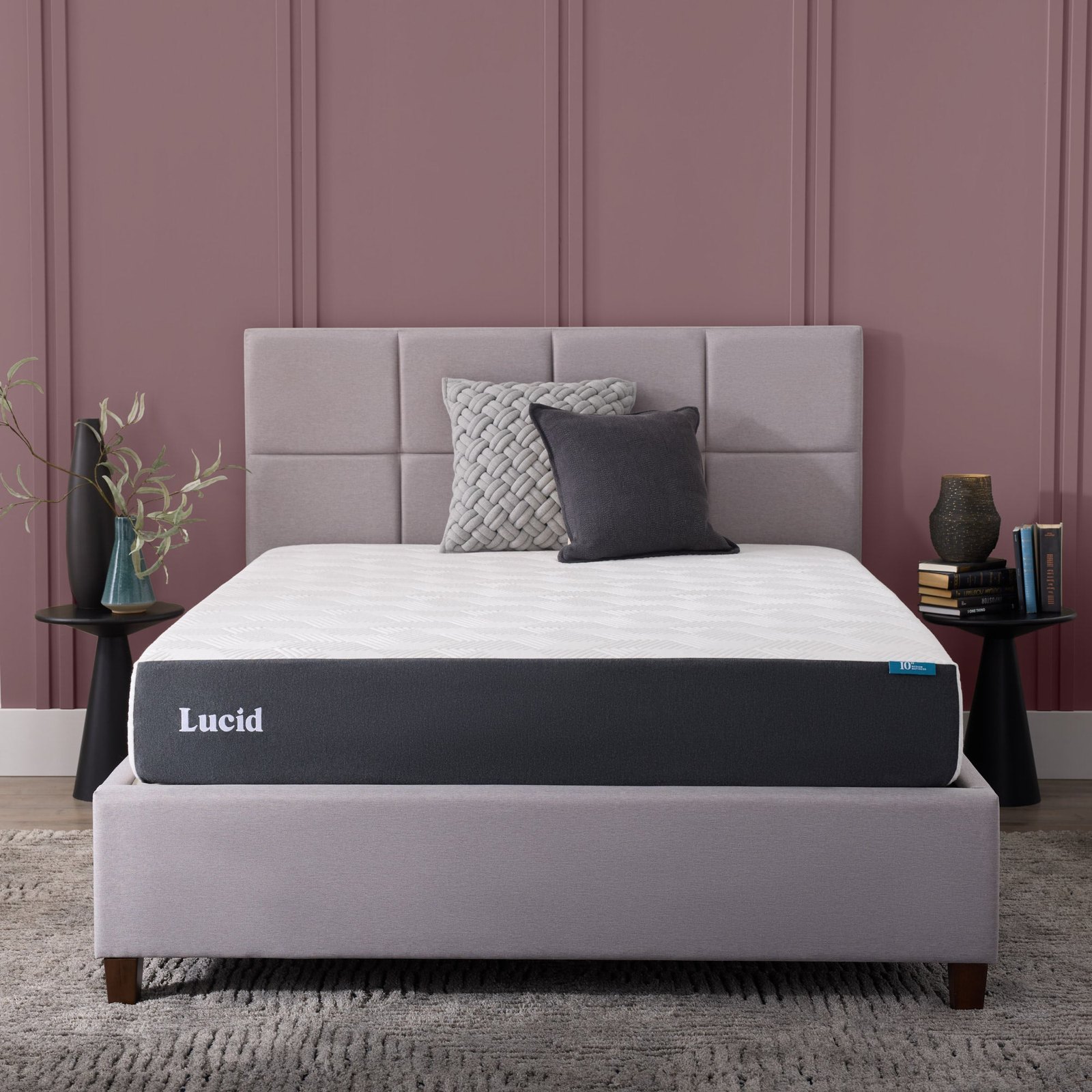Lucid 10-Inch Memory Foam mattress