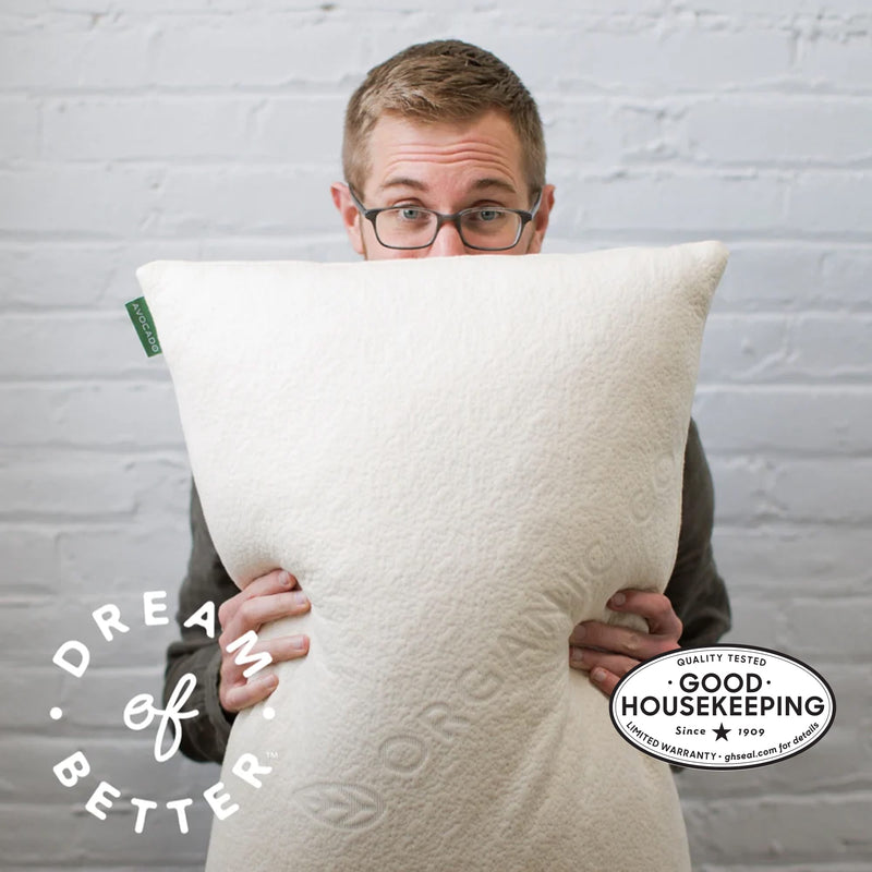 Avocado Green Side Sleeper Pillow